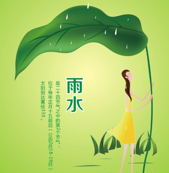 關(guān)于雨水節(jié)氣的祝福